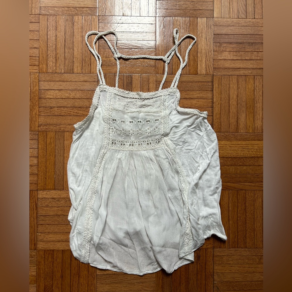 Am Eagle Flowy Tank Top Size M